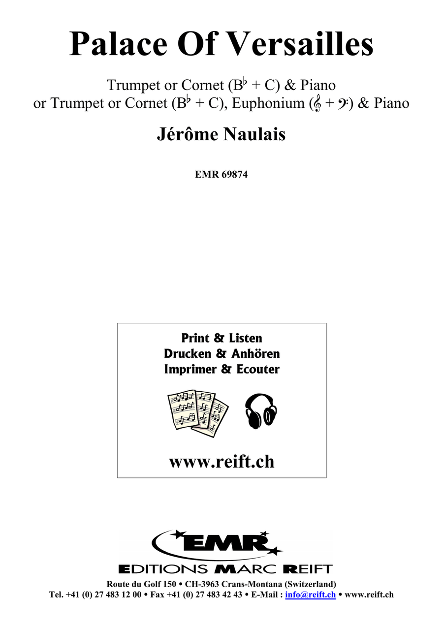 Palace Of Versailles Palace Of Versailles Cornet scores gallery preview page 2