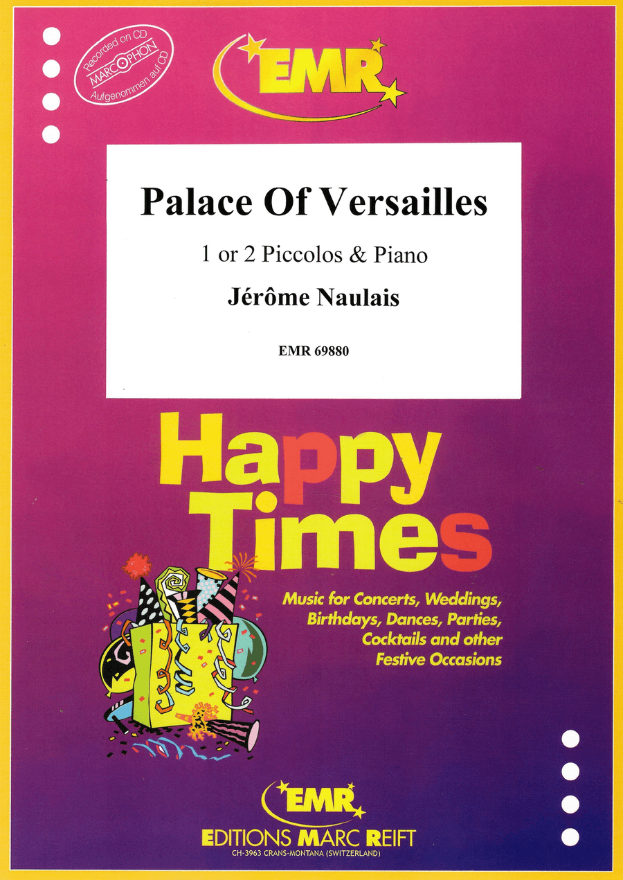Palace Of Versailles Palace Of Versailles Piccolo scores gallery preview page 1