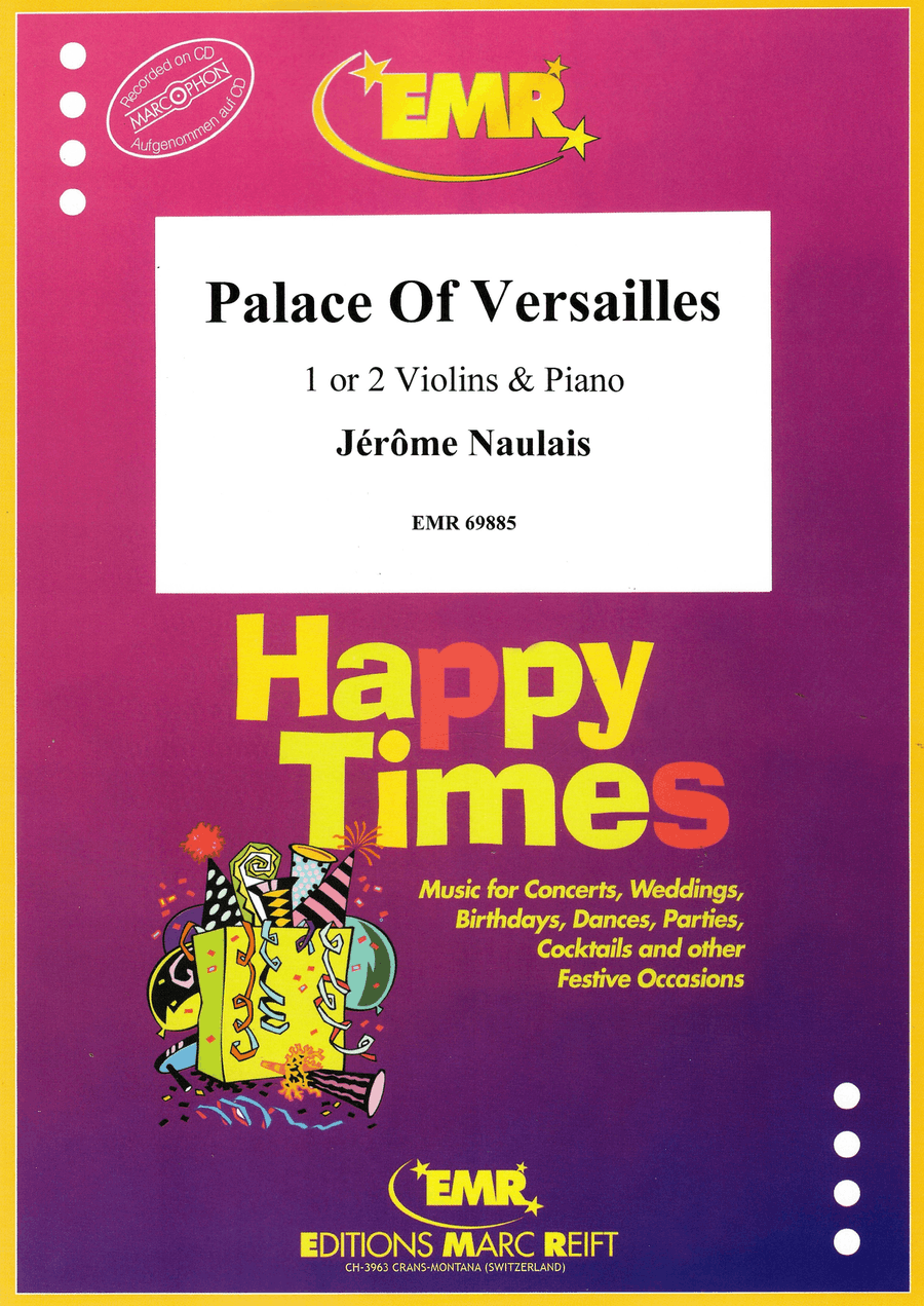 Palace Of Versailles Palace Of Versailles Violin scores gallery preview page 1