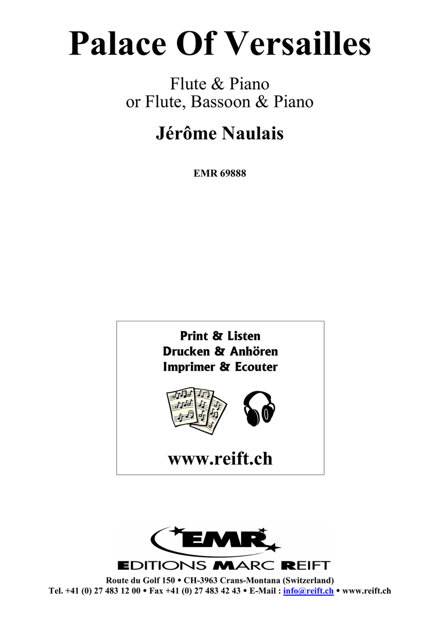 Palace Of Versailles Palace Of Versailles Bassoon scores gallery preview page 2