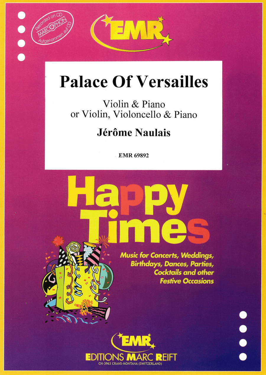 Palace Of Versailles Palace Of Versailles Piano Trio scores gallery preview page 1