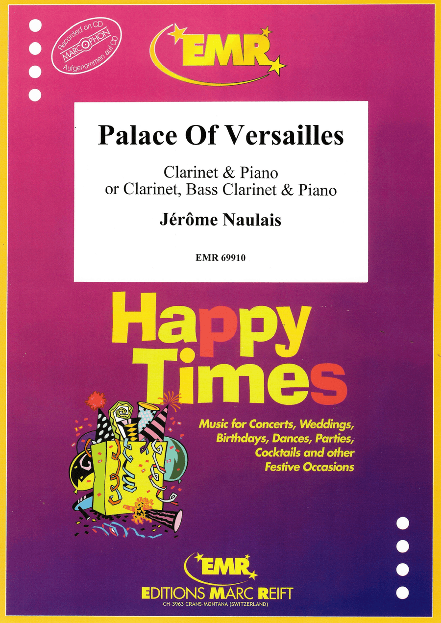 Palace Of Versailles Palace Of Versailles Bass Clarinet scores gallery preview page 1