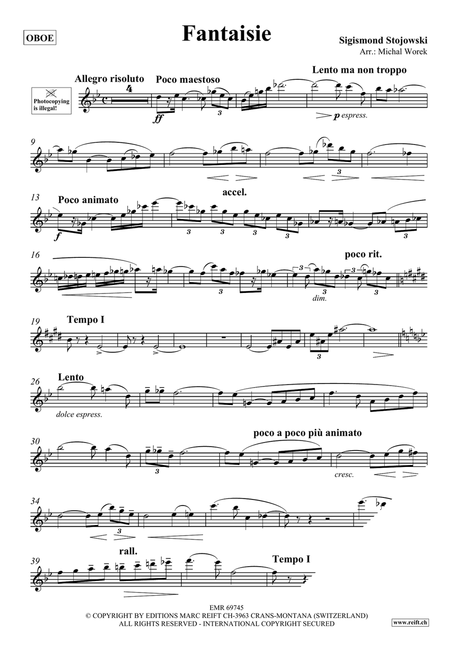 Fantaisie Fantaisie Piano Accompaniment scores gallery preview page 3