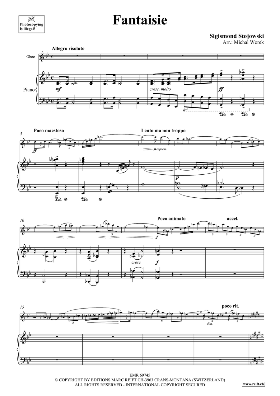 Fantaisie Fantaisie Piano Accompaniment scores gallery preview page 4