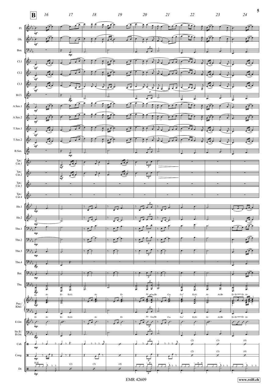 Wild Mountain Thyme Wild Mountain Thyme Concert Band scores gallery preview page 6
