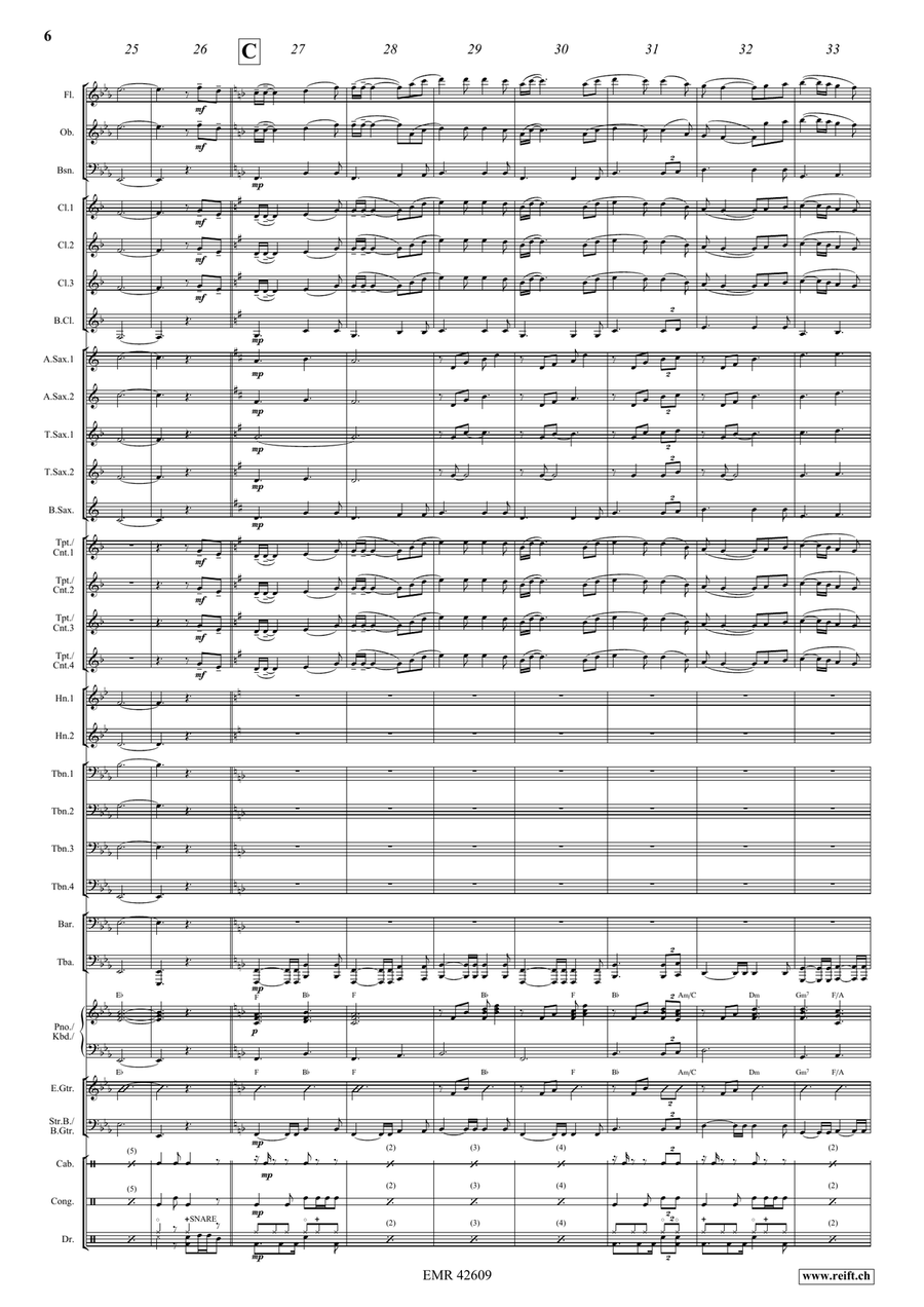 Wild Mountain Thyme Wild Mountain Thyme Concert Band scores gallery preview page 7