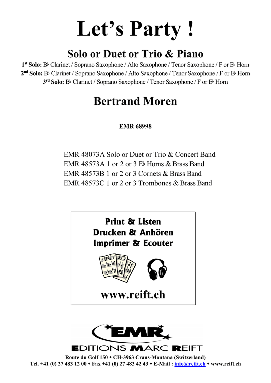 Let's Party! Let's Party! Piano Accompaniment scores gallery preview page 2