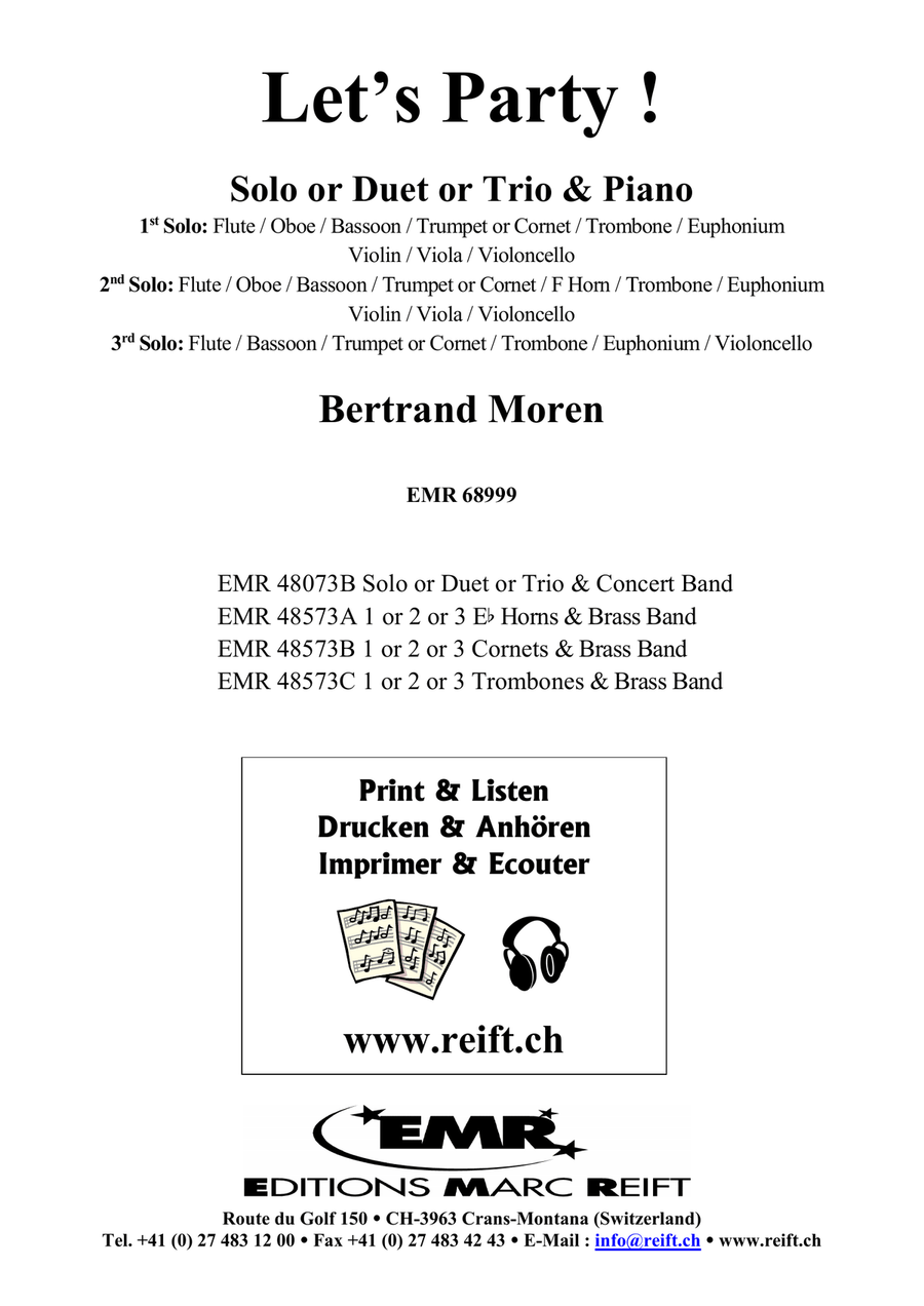 Let's Party! Let's Party! Piano Accompaniment scores gallery preview page 2