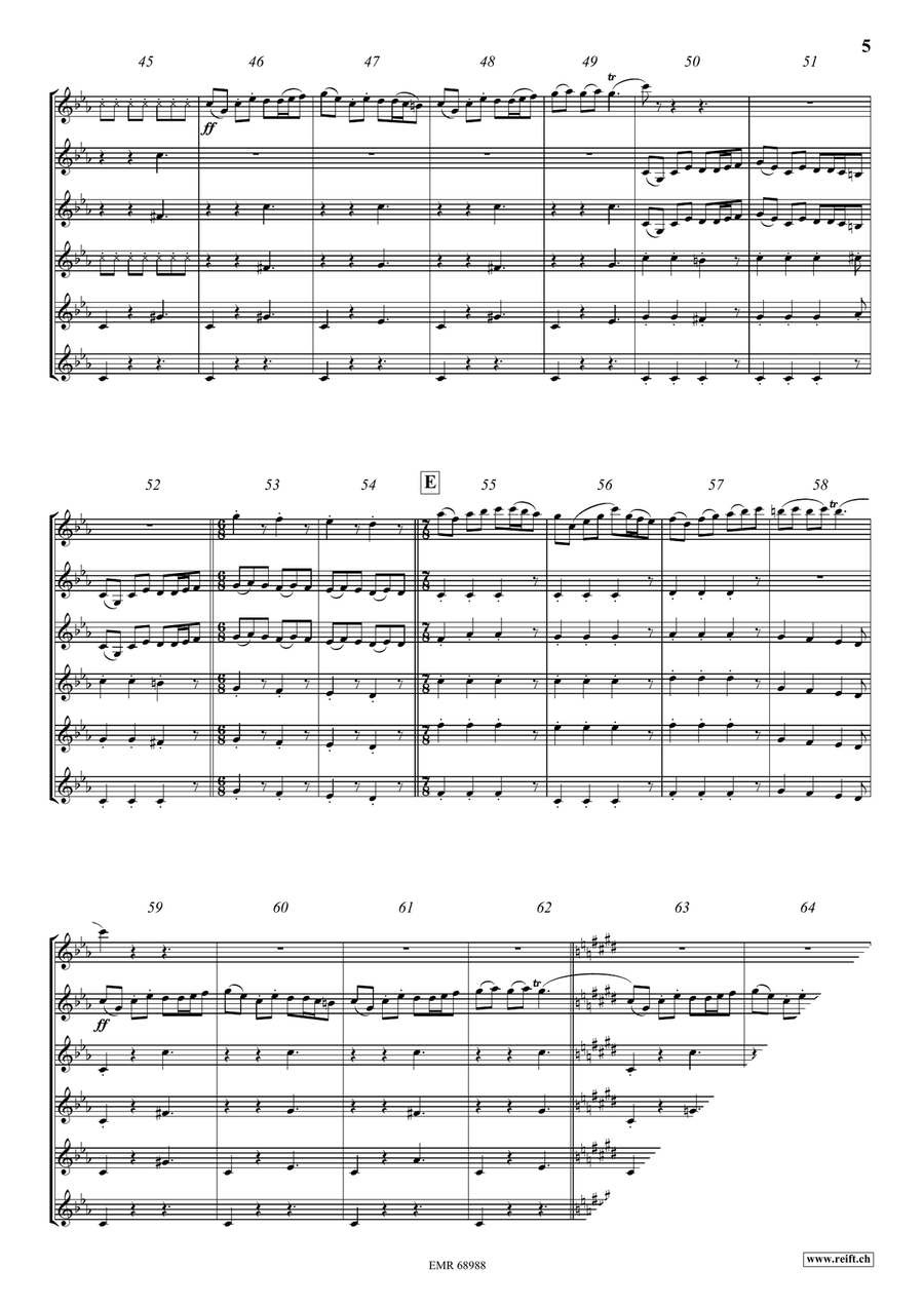 Lightyears Ahead Lightyears Ahead Clarinet scores gallery preview page 6
