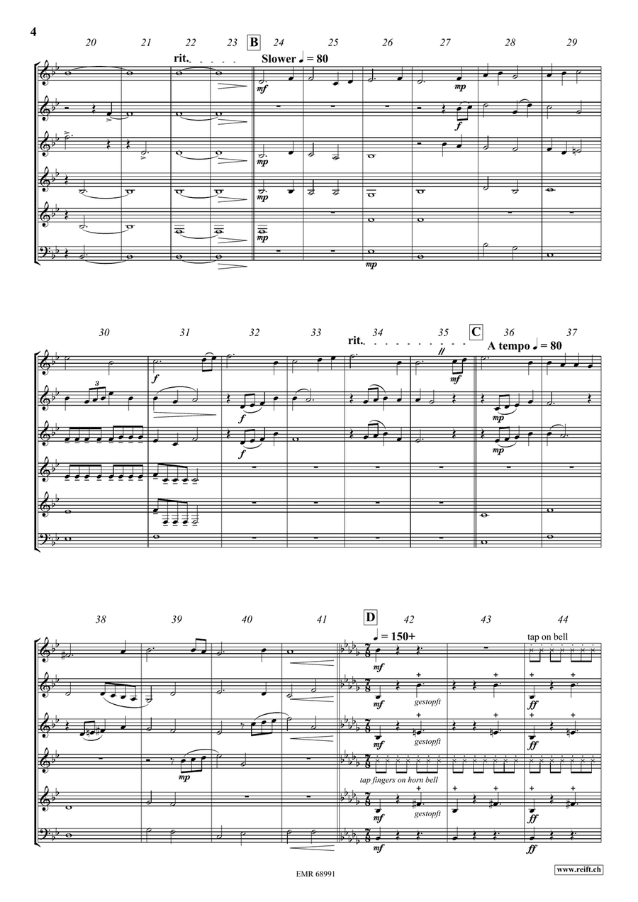 Lightyears Ahead Lightyears Ahead Horn scores gallery preview page 5