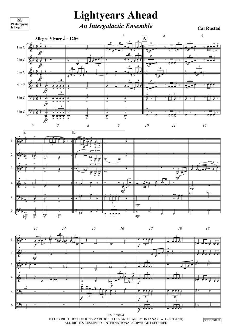 Lightyears Ahead Lightyears Ahead Chamber Music scores gallery preview page 4