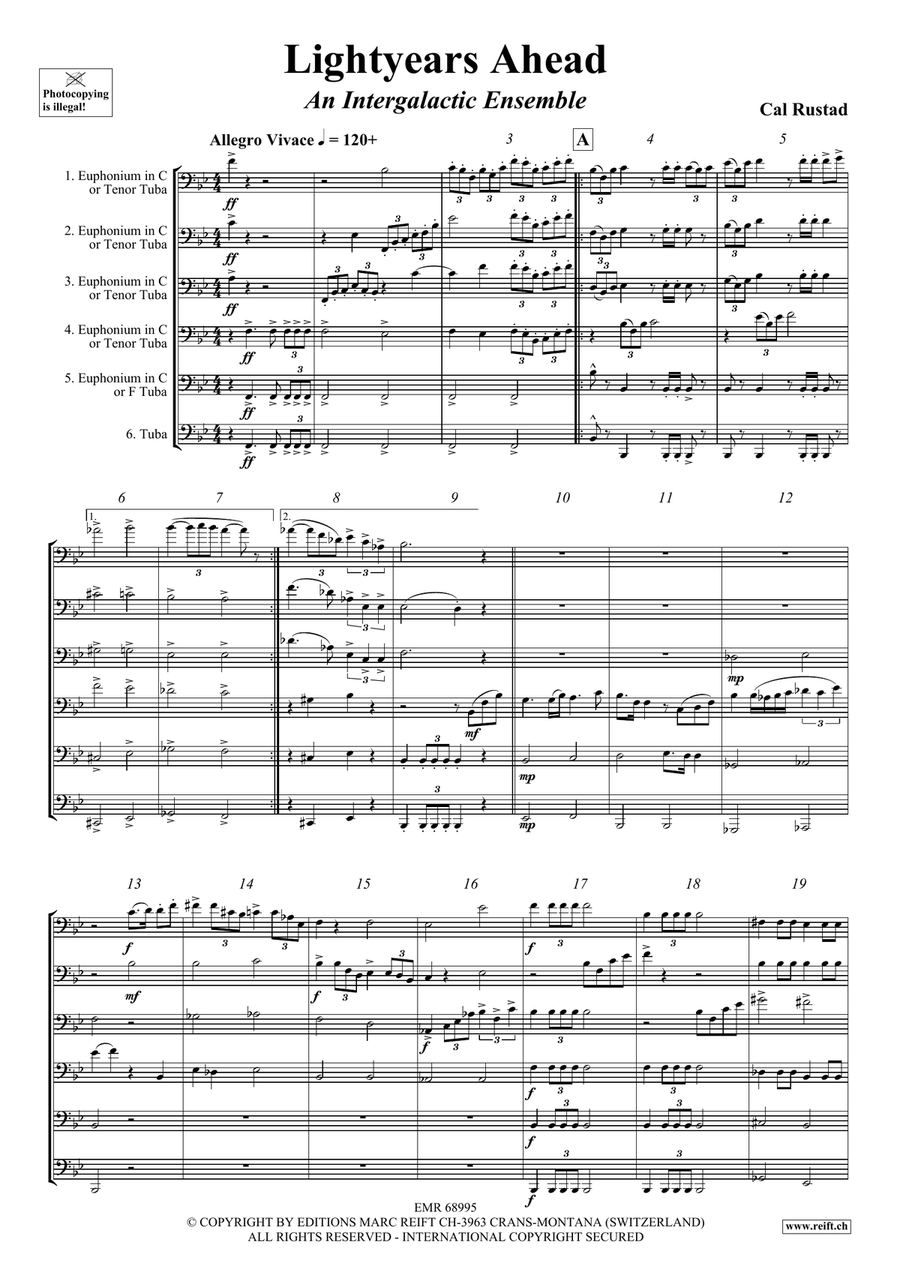 Lightyears Ahead Lightyears Ahead Chamber Music scores gallery preview page 4