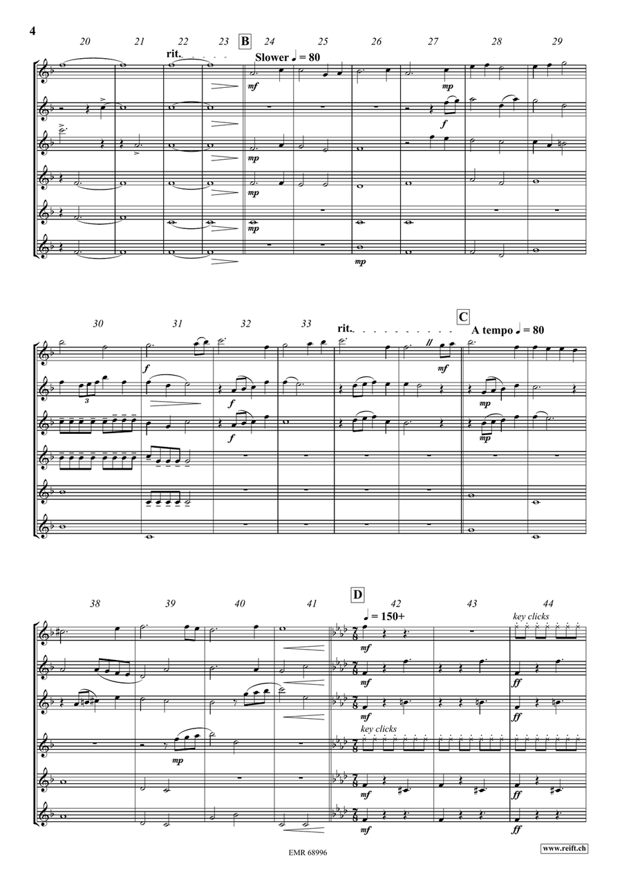 Lightyears Ahead Lightyears Ahead Flute scores gallery preview page 5