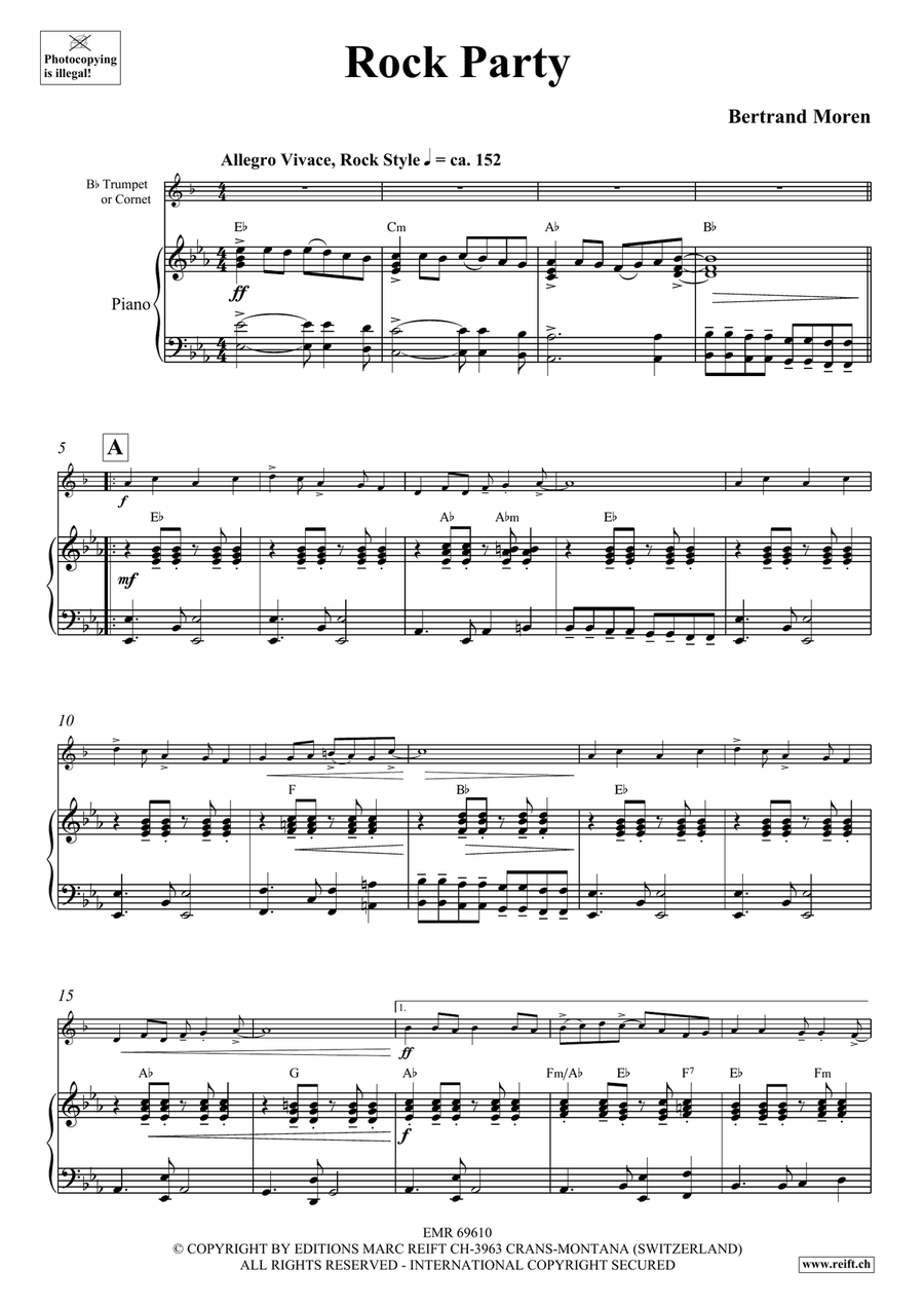 Rock Party Rock Party Cornet scores gallery preview page 5