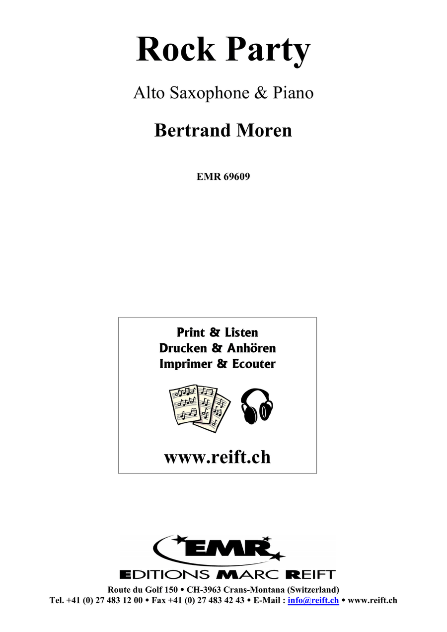Rock Party Rock Party Alto Saxophone scores gallery preview page 2