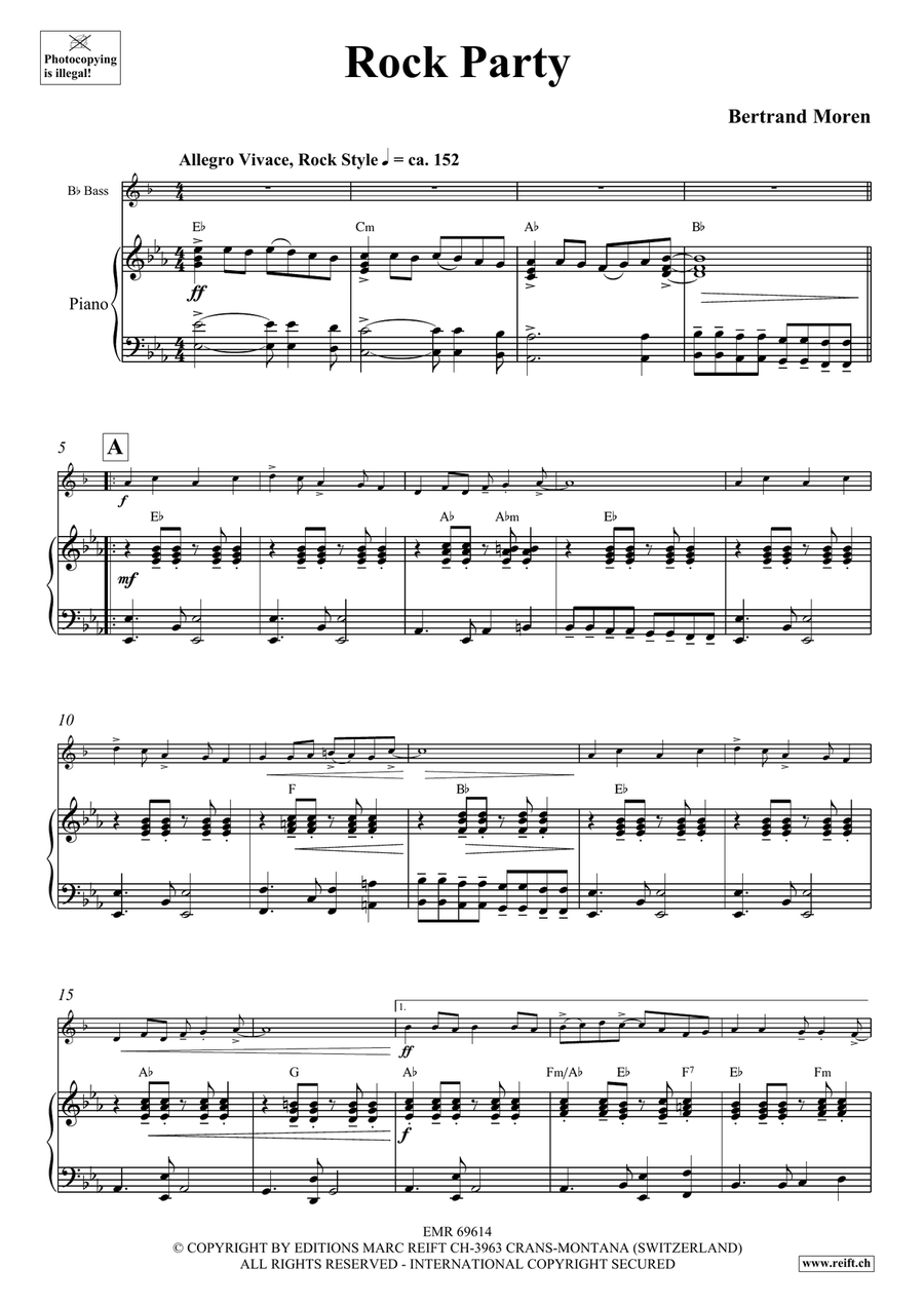 Rock Party Rock Party Voice Solo scores gallery preview page 5