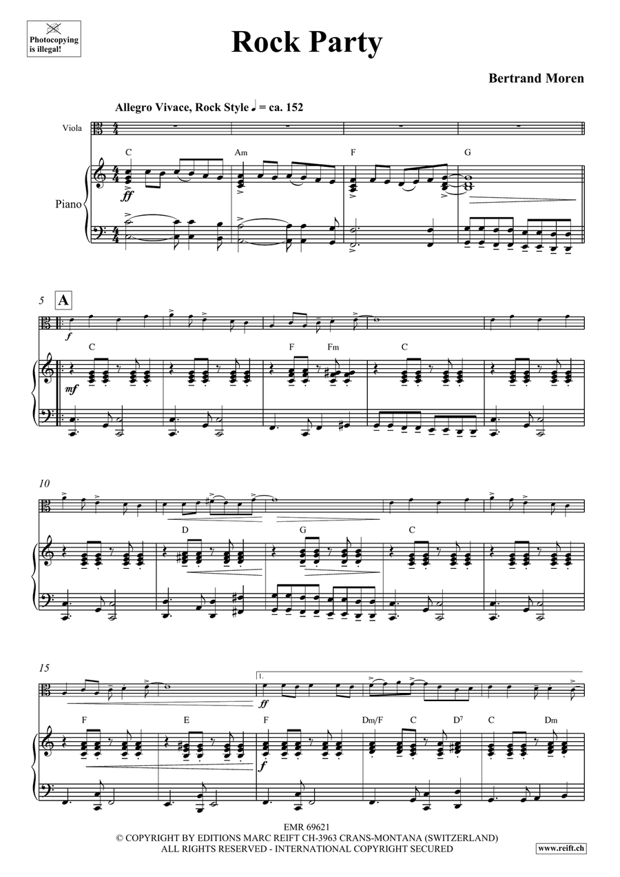 Rock Party Rock Party Piano Accompaniment scores gallery preview page 5