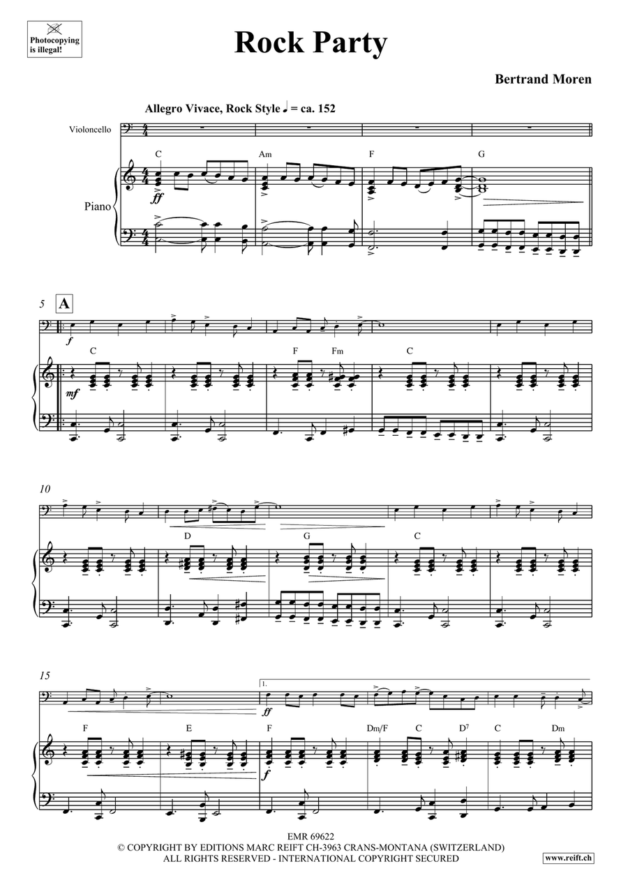 Rock Party Rock Party Piano Accompaniment scores gallery preview page 5