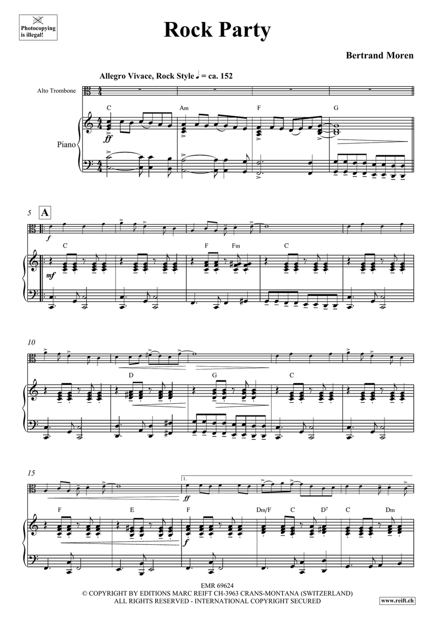 Rock Party Rock Party Piano Accompaniment scores gallery preview page 5