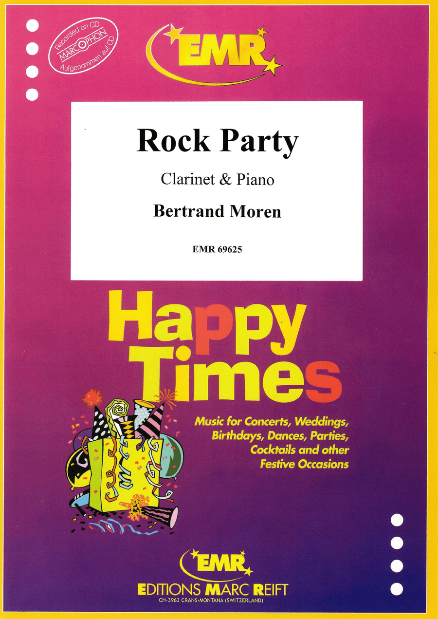 Rock Party Rock Party Clarinet Solo scores gallery preview page 1