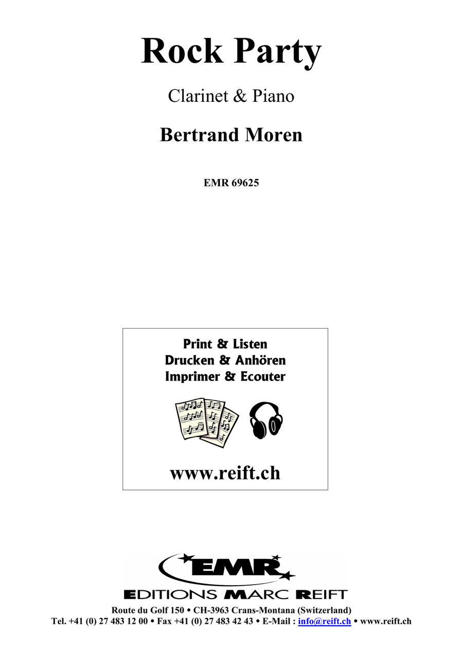 Rock Party Rock Party Clarinet Solo scores gallery preview page 2