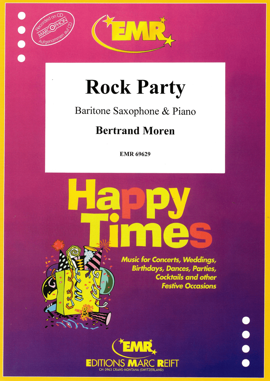Rock Party Rock Party Baritone Saxophone scores gallery preview page 1