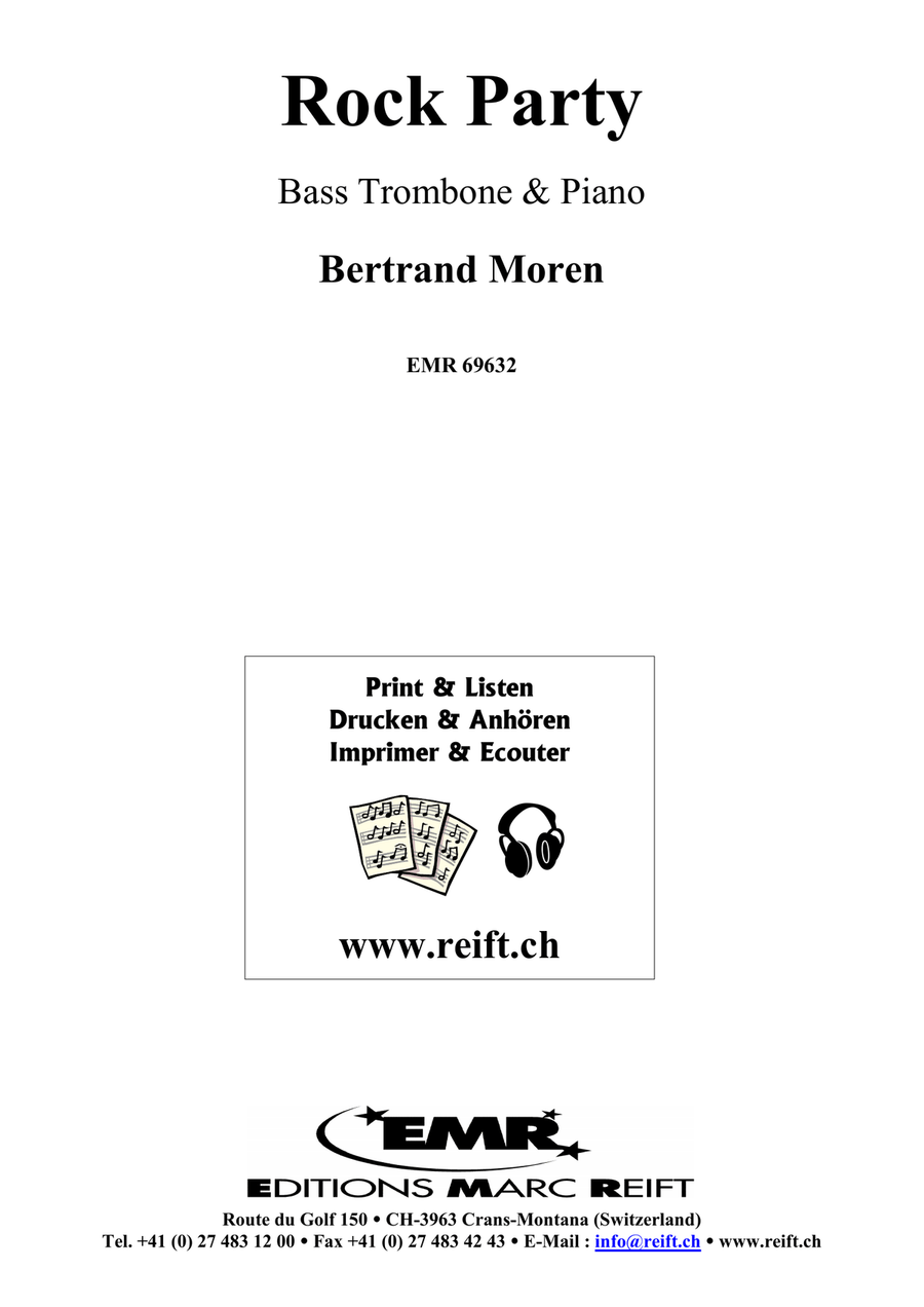 Rock Party Rock Party Bass Trombone scores gallery preview page 2