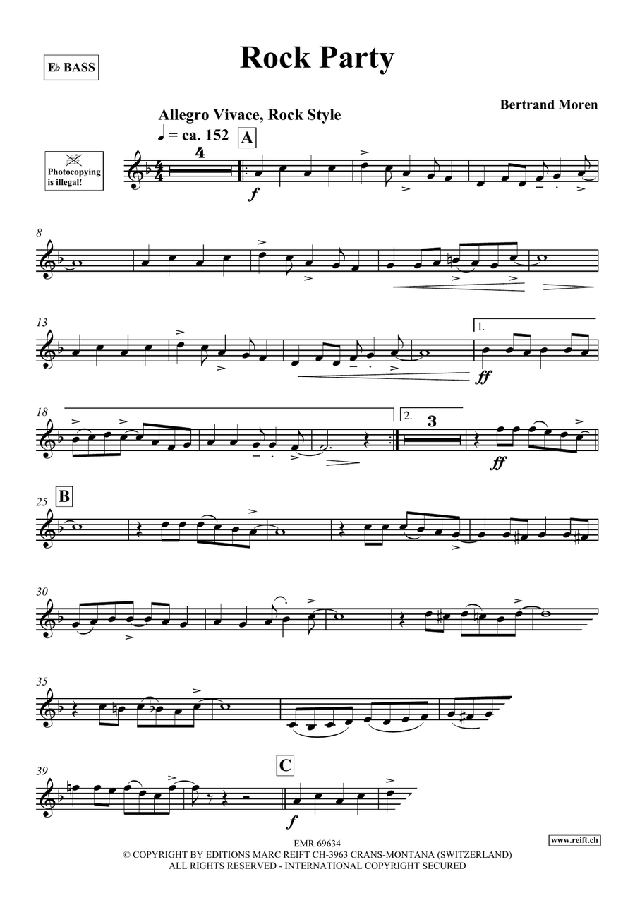 Rock Party Rock Party Voice Solo scores gallery preview page 4
