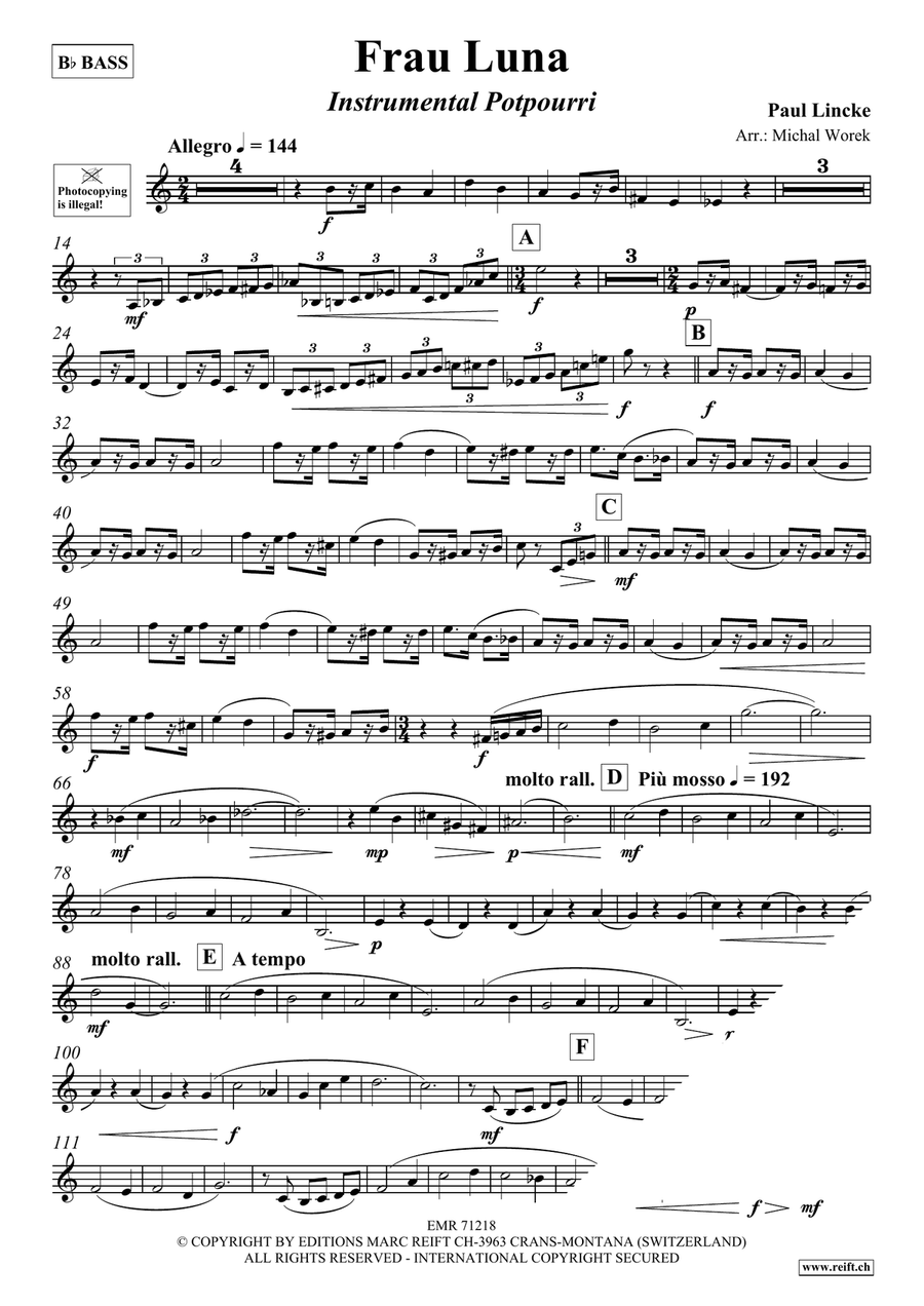 Frau Luna Frau Luna Voice Solo scores gallery preview page 3