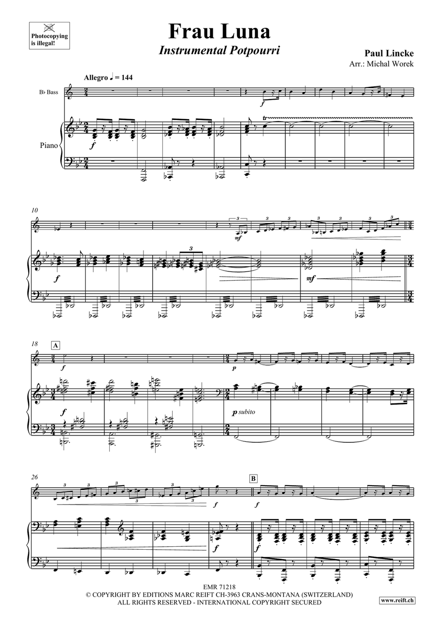 Frau Luna Frau Luna Voice Solo scores gallery preview page 4