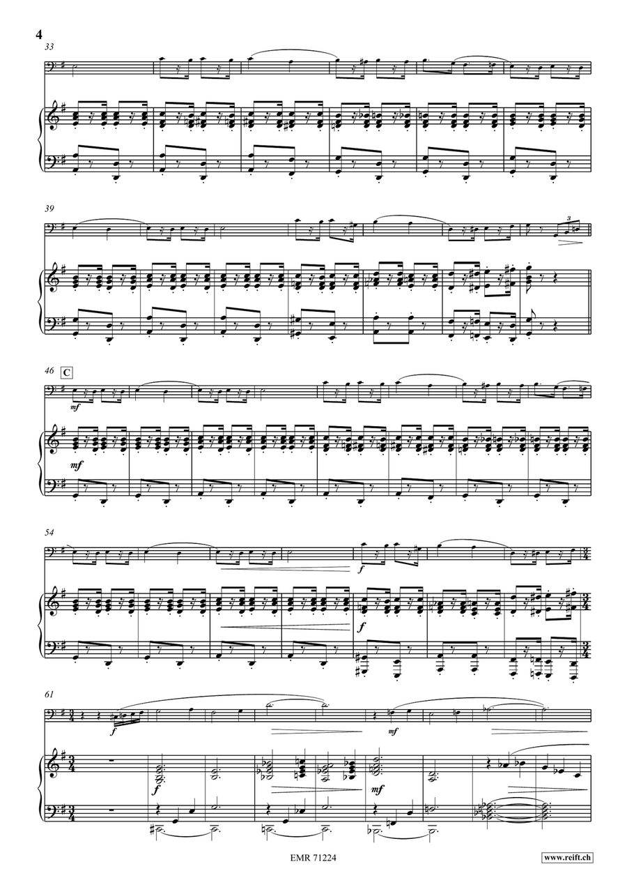 Frau Luna Frau Luna Double Bass scores gallery preview page 5