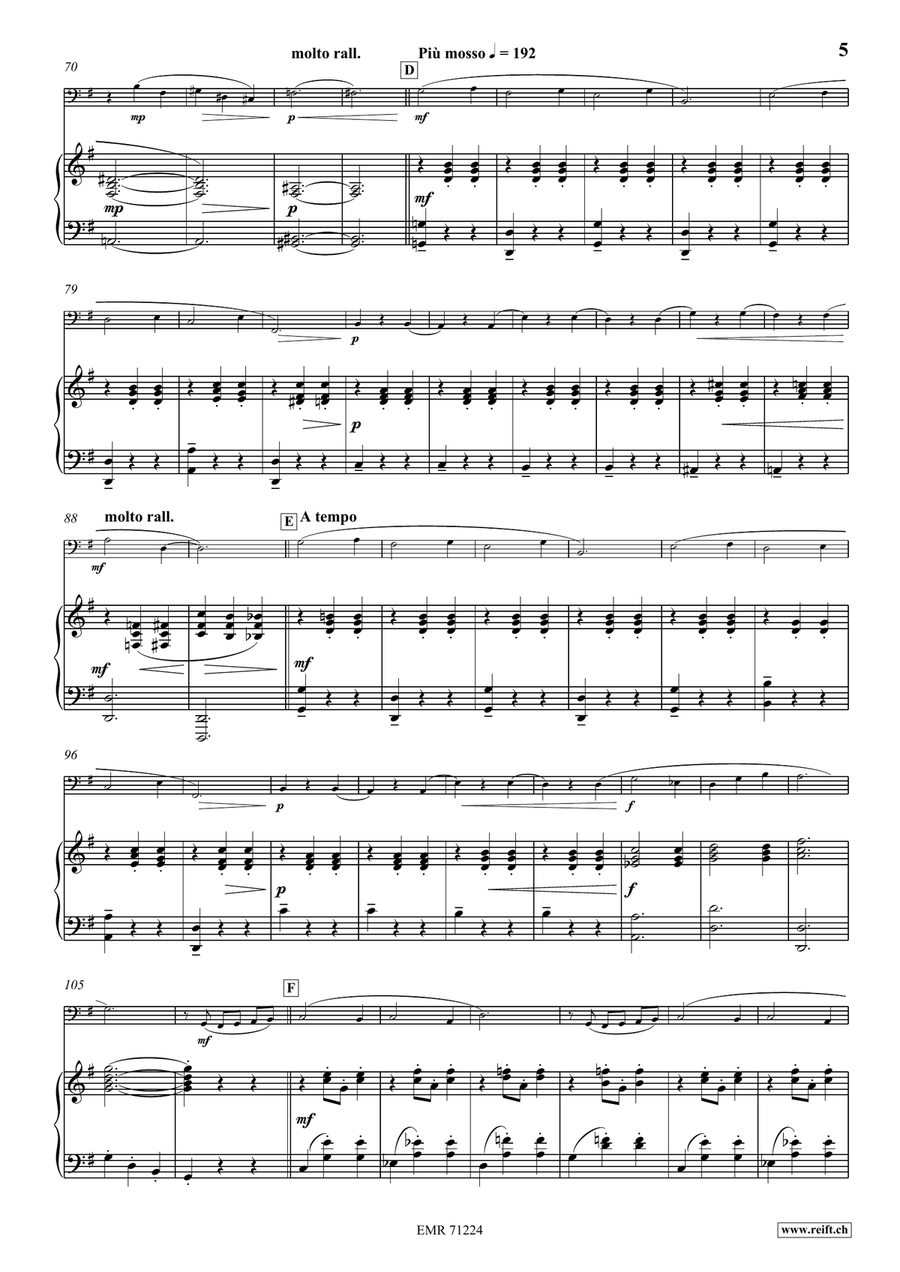 Frau Luna Frau Luna Double Bass scores gallery preview page 6