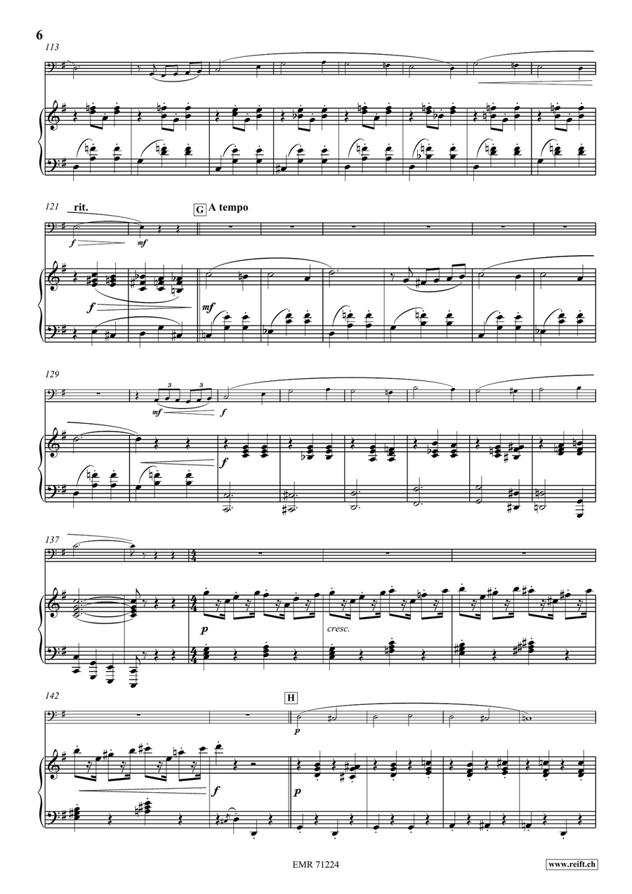 Frau Luna Frau Luna Double Bass scores gallery preview page 7