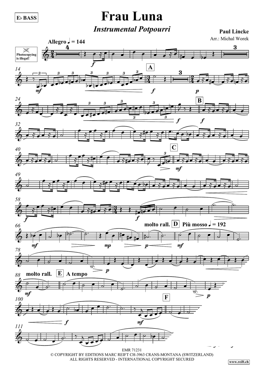 Frau Luna Frau Luna Voice Solo scores gallery preview page 3