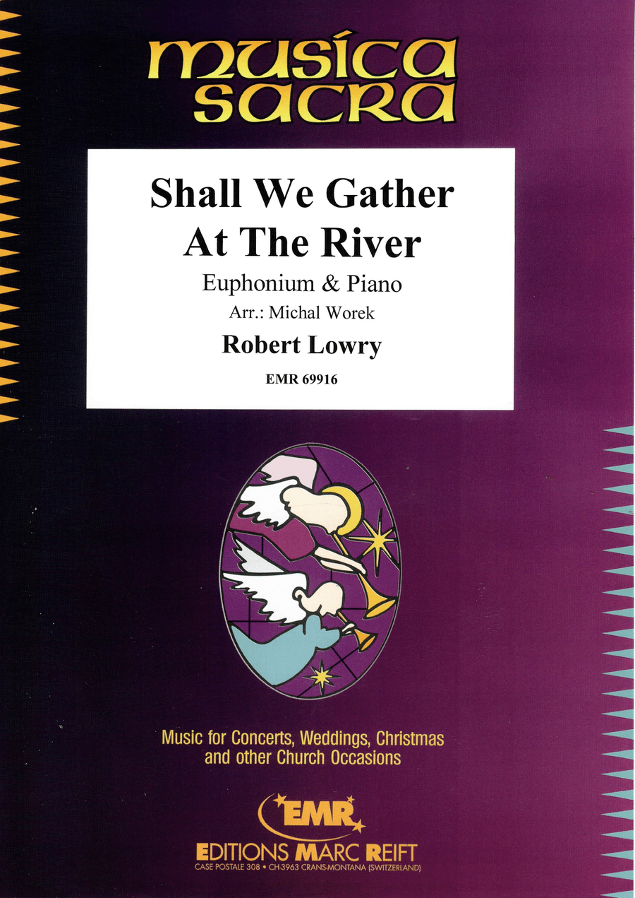 Shall We Gather At The River Euphonium scores gallery preview page 1