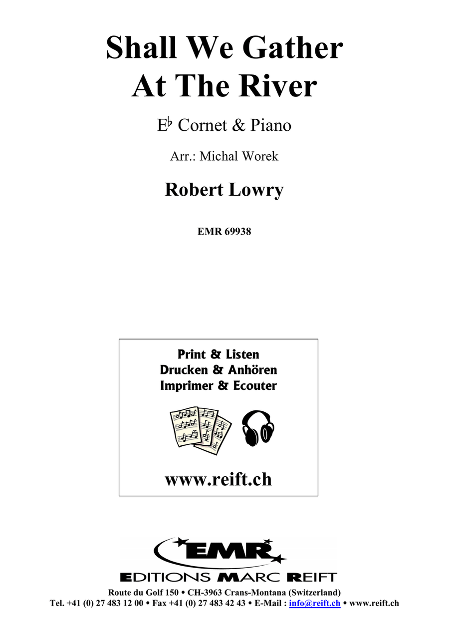 Shall We Gather At The River Cornet scores gallery preview page 2