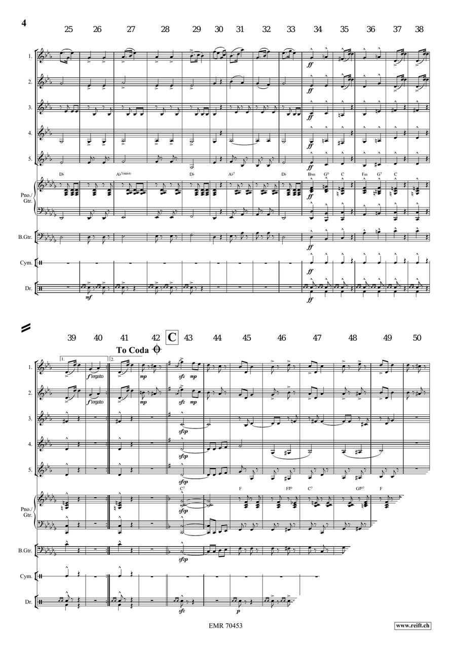 Auf Zum Tanze Auf Zum Tanze Cornet scores gallery preview page 4