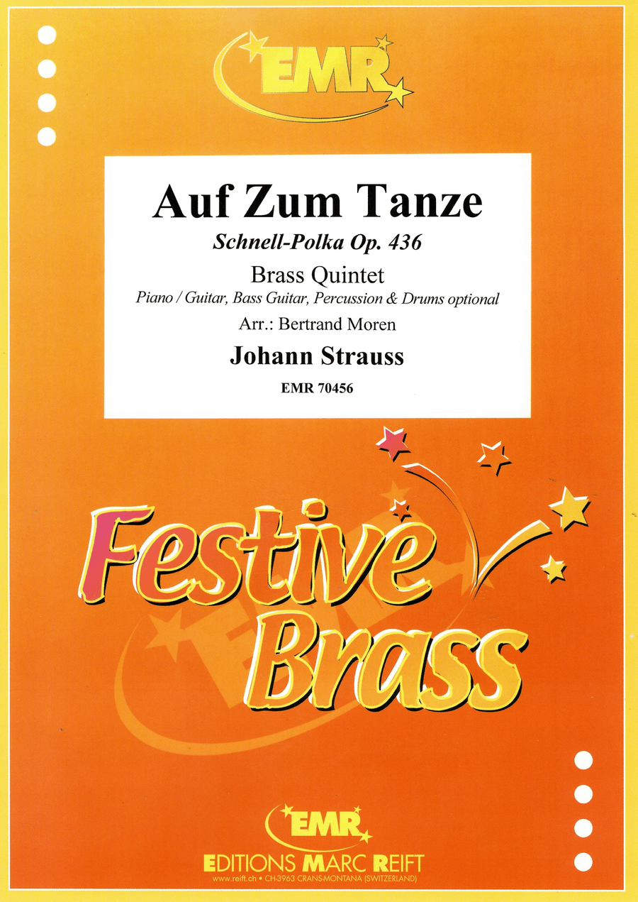 Auf Zum Tanze Auf Zum Tanze Brass Quintet scores gallery preview page 1