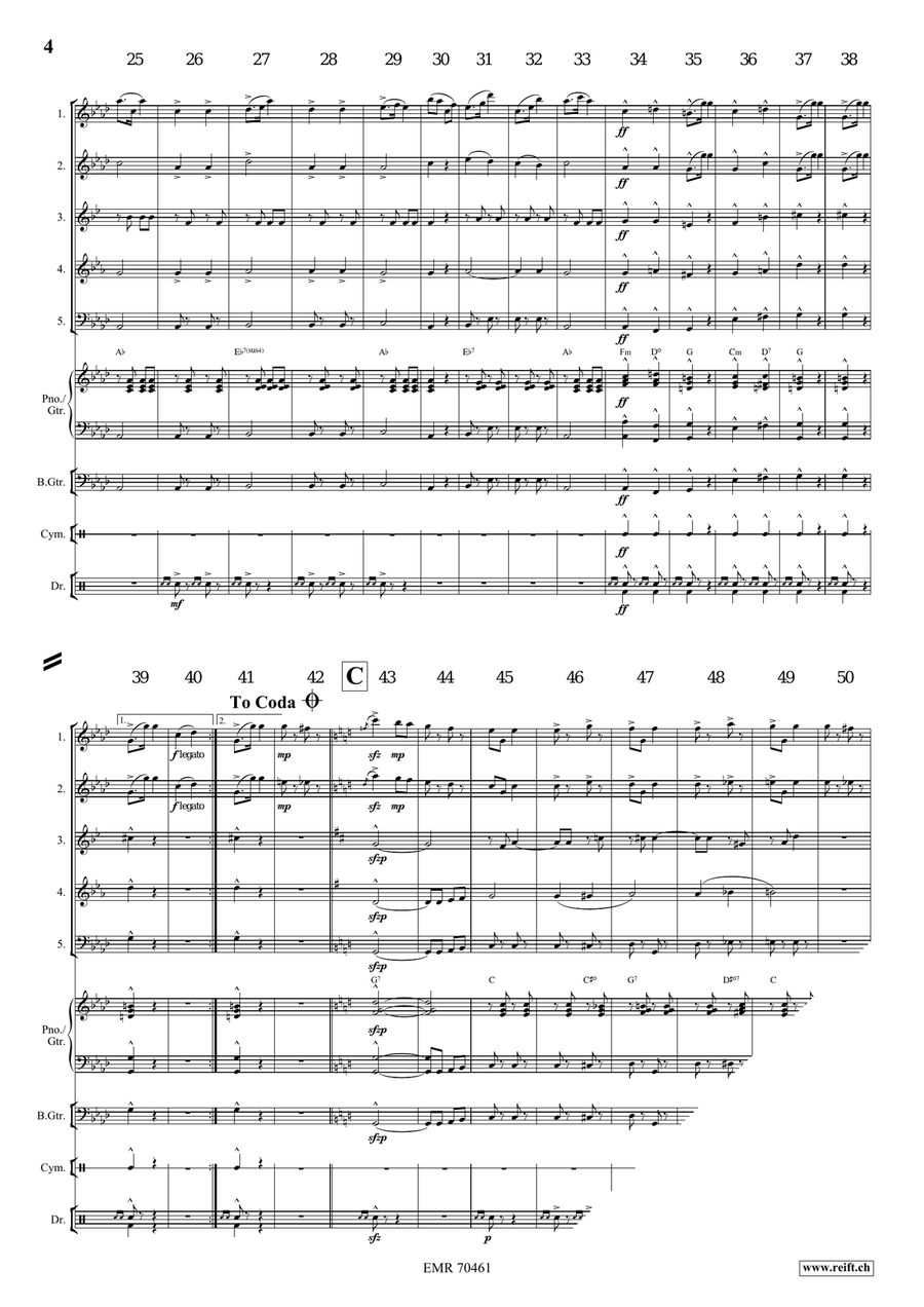 Auf Zum Tanze Auf Zum Tanze Woodwind Quintet scores gallery preview page 4