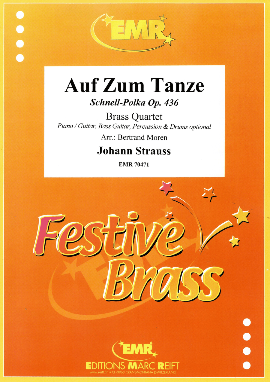Auf Zum Tanze Auf Zum Tanze Brass Quartet scores gallery preview page 1