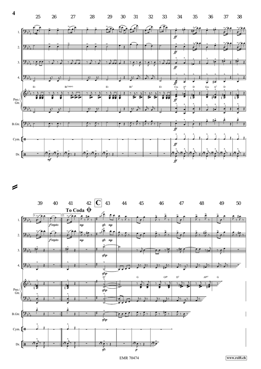 Auf Zum Tanze Auf Zum Tanze Bassoon Quartet scores gallery preview page 4