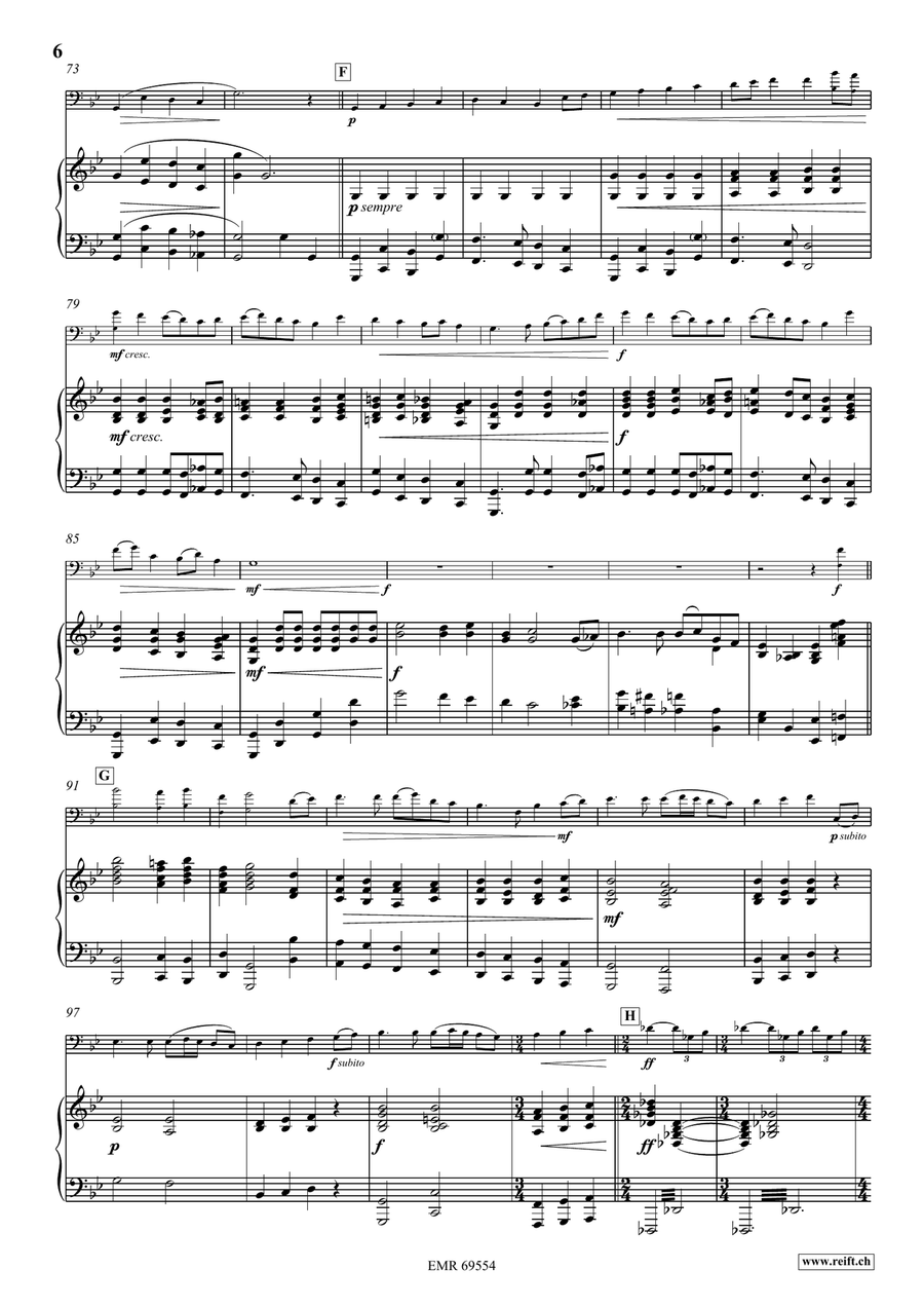 Festive Overture Festive Overture Piano Accompaniment scores gallery preview page 7