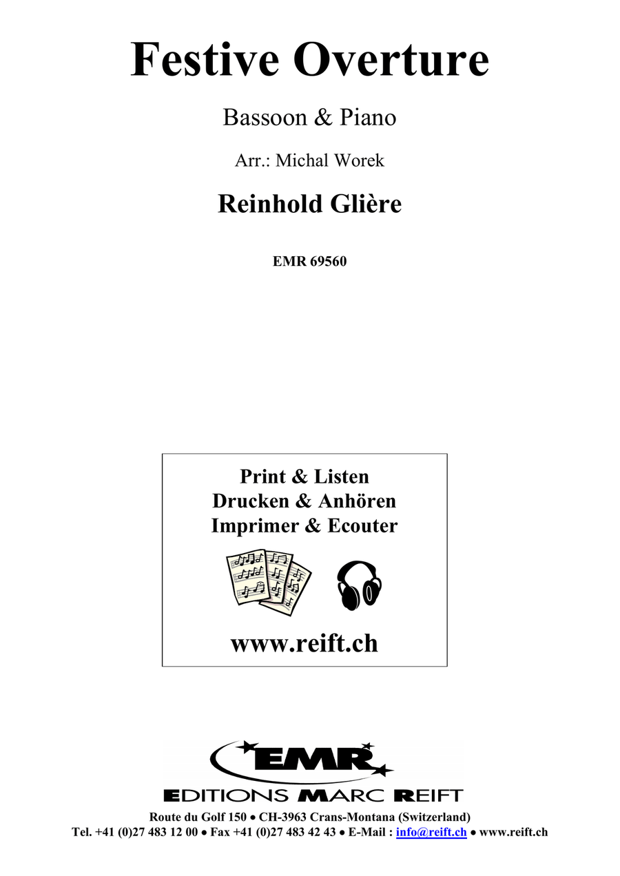 Festive Overture Festive Overture Bassoon Solo scores gallery preview page 2