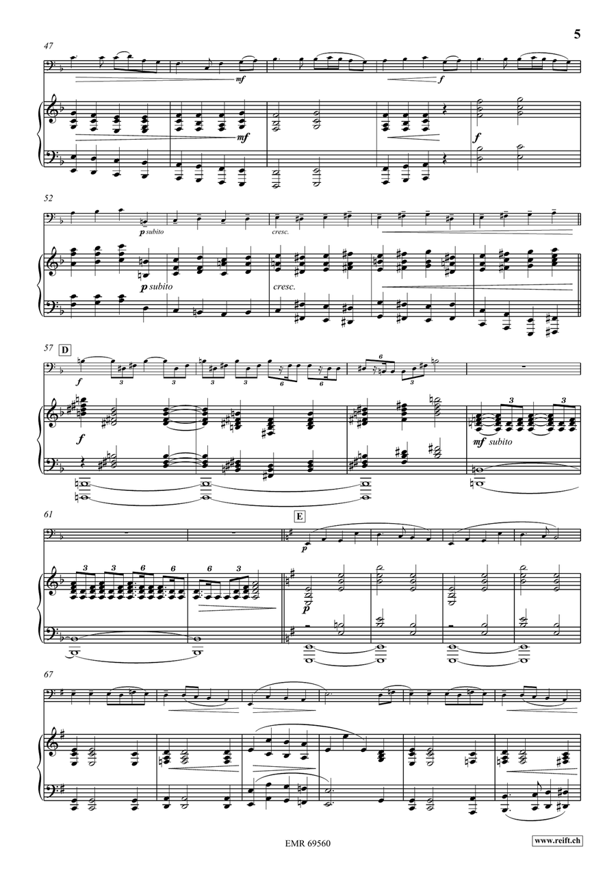 Festive Overture Festive Overture Bassoon Solo scores gallery preview page 6