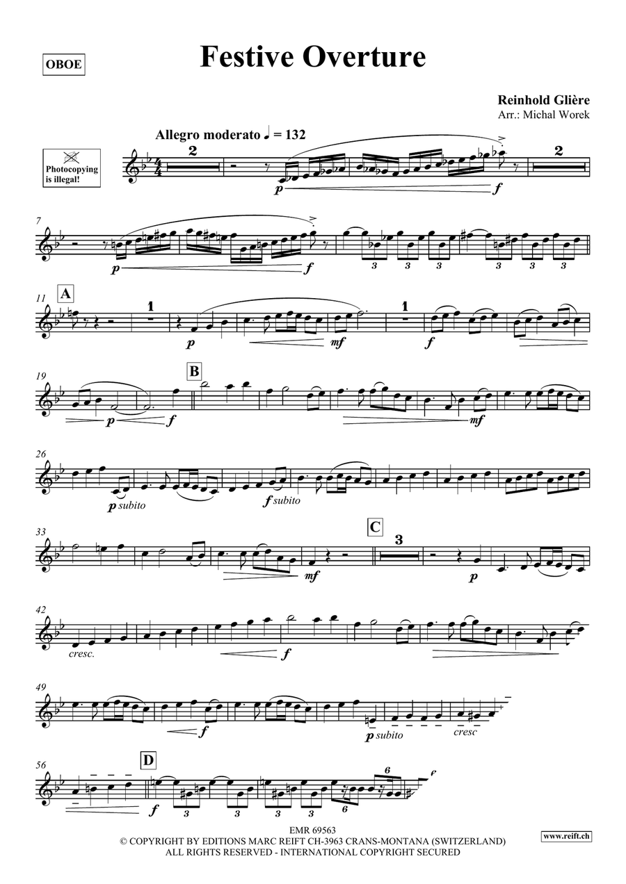 Festive Overture Festive Overture Piano Accompaniment scores gallery preview page 3