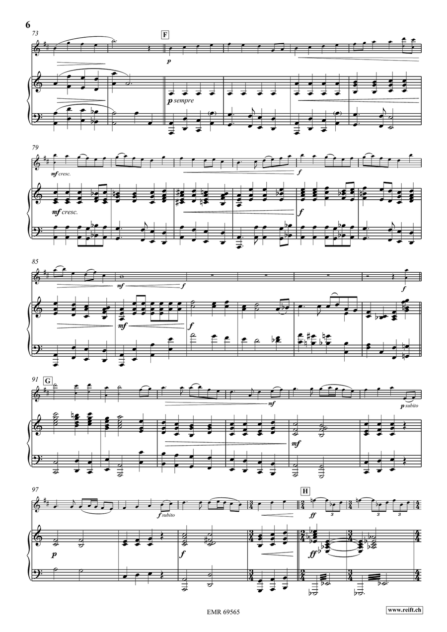 Festive Overture Festive Overture Soprano Saxophone scores gallery preview page 7