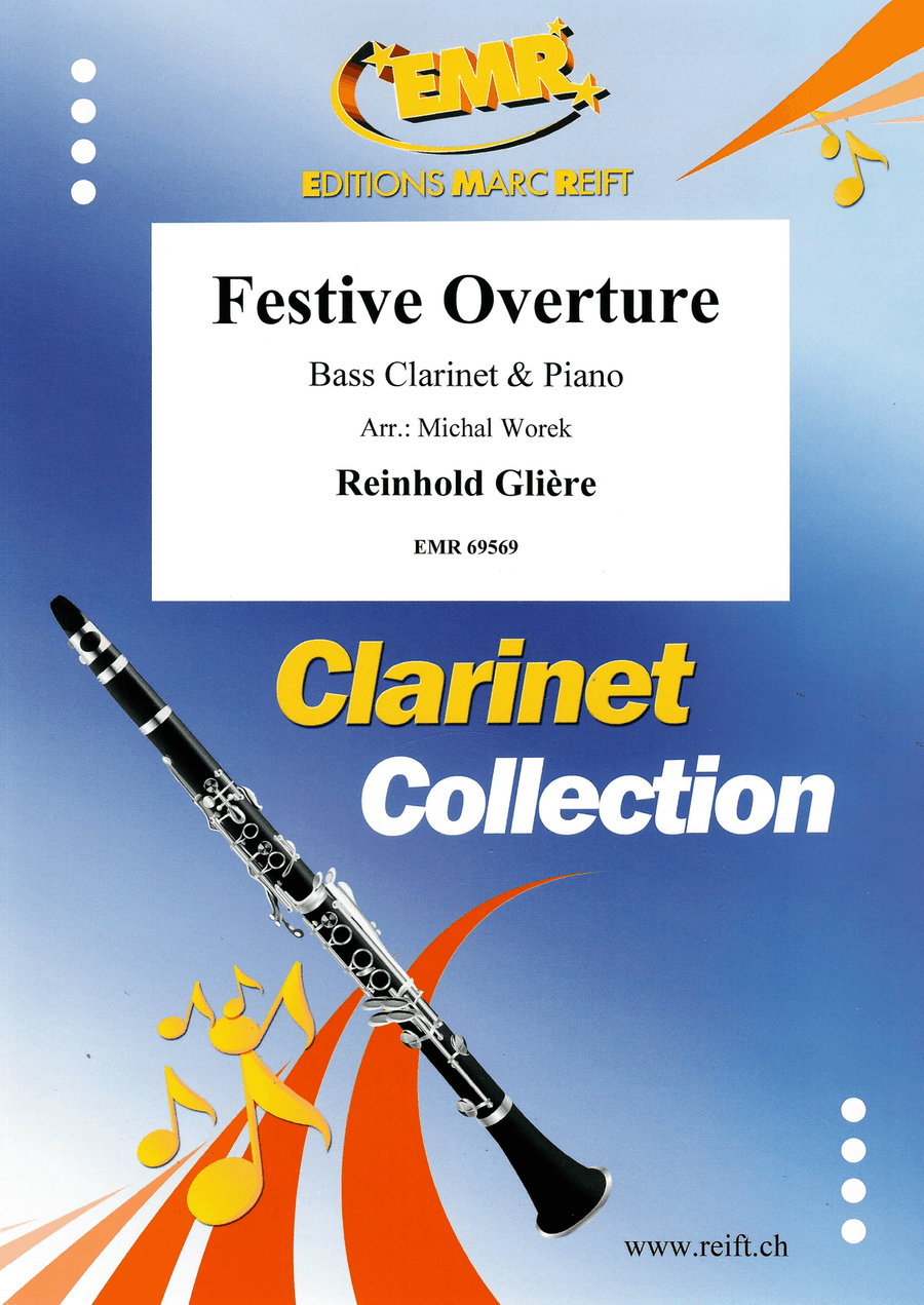 Festive Overture Festive Overture Bass Clarinet scores gallery preview page 1
