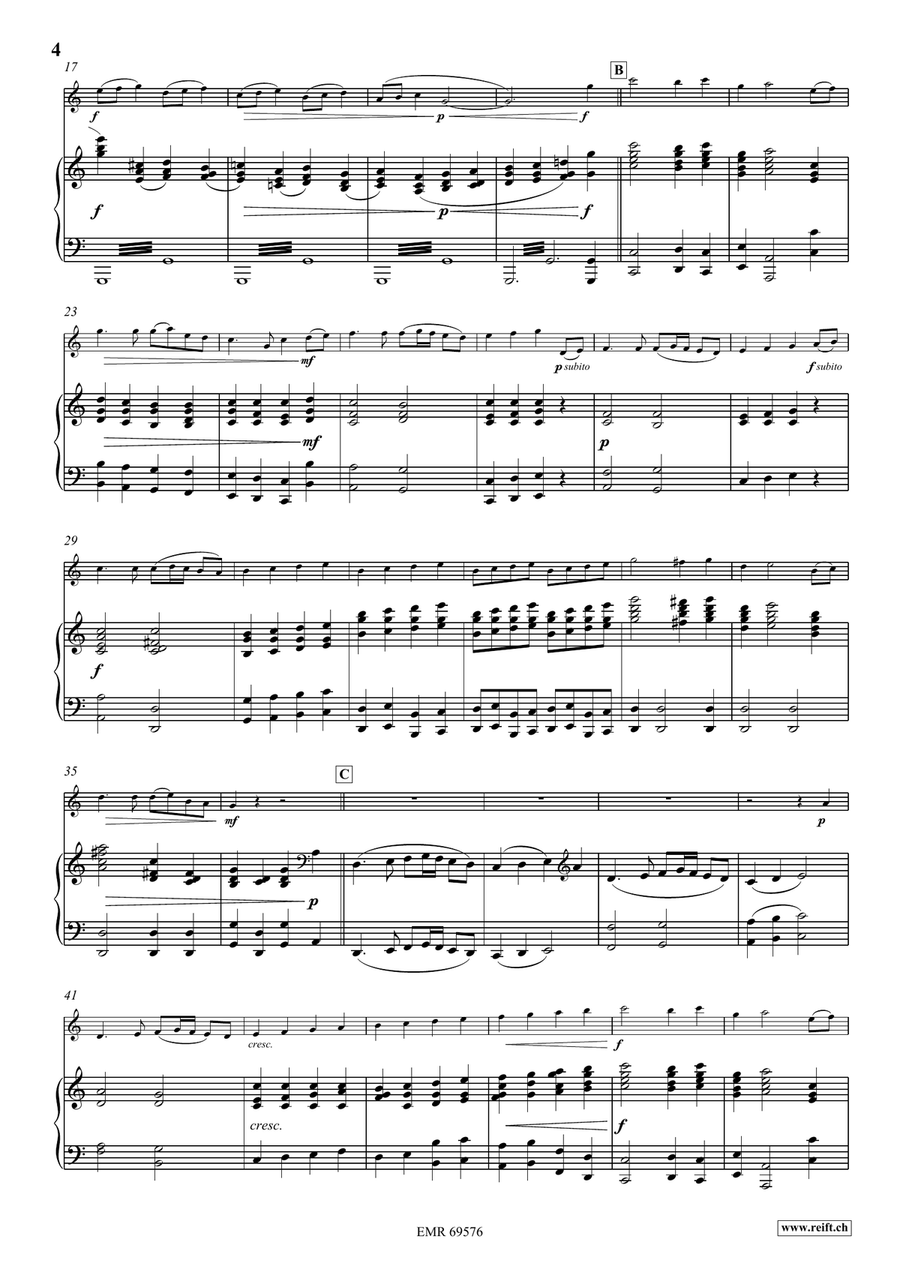 Festive Overture Festive Overture Violin Solo scores gallery preview page 5