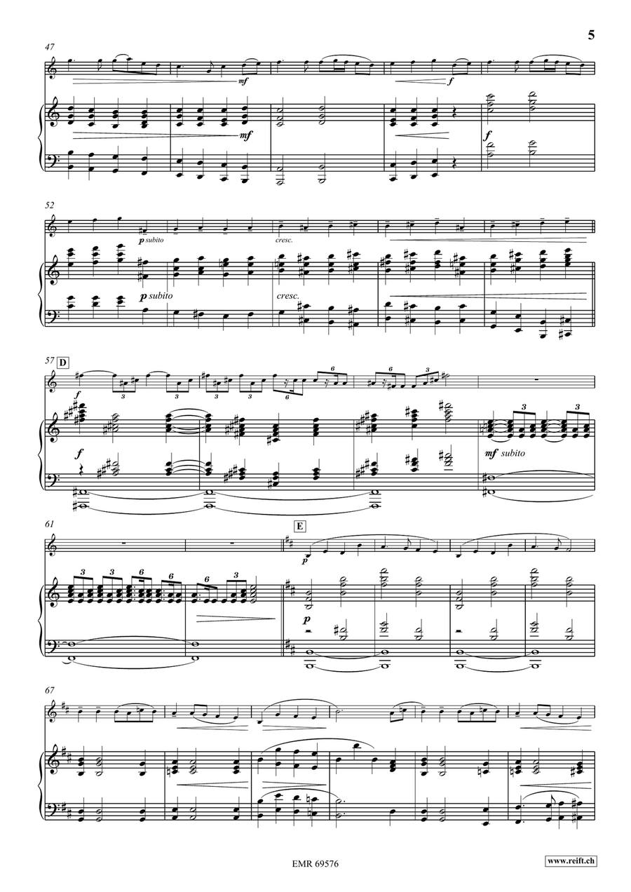 Festive Overture Festive Overture Violin Solo scores gallery preview page 6