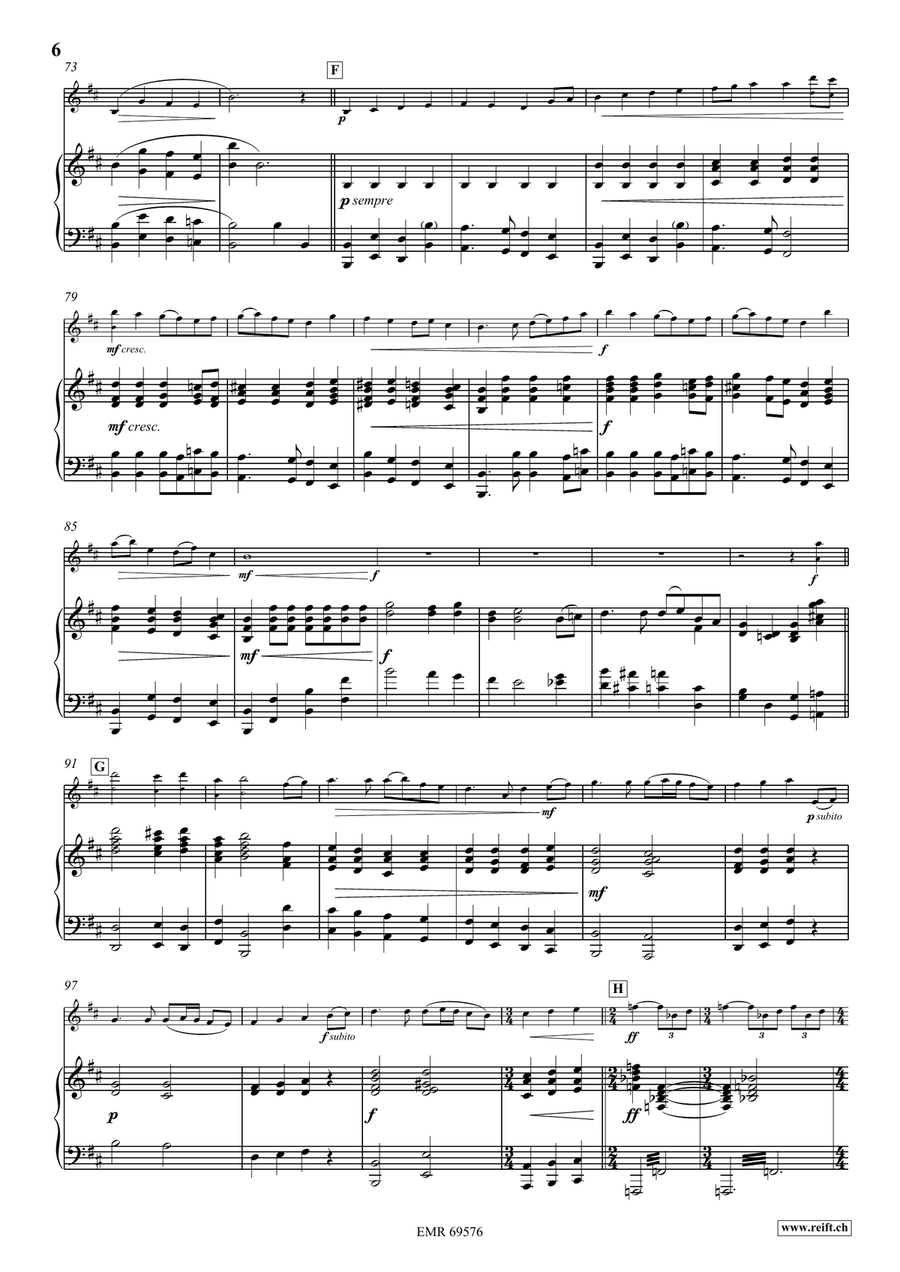 Festive Overture Festive Overture Violin Solo scores gallery preview page 7